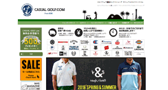 Desktop Screenshot of casual-golf.com